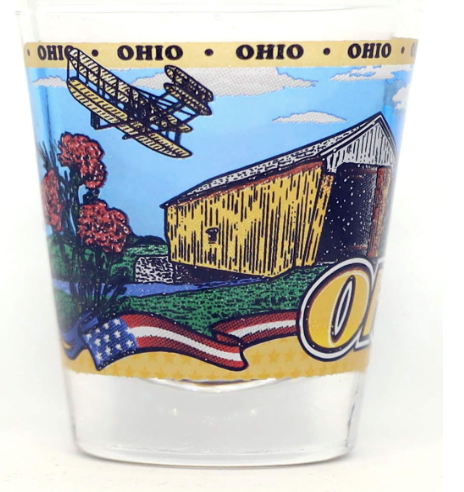 Ohio Shot Glass