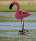 Small Tin Flamingo / Hot Pink