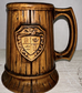 Treasure Craft Wood Barrel  Coffee Mug / Beer Mug