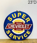 Chevrolet 10" Sign