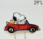 Snoopy In Car