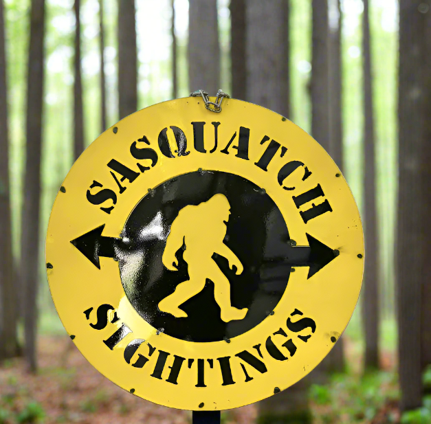 Sasquatch Sighting Sign