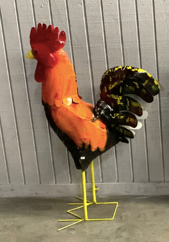 39”Red Rooster