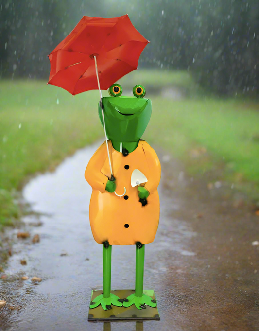 Frog With Umbrella