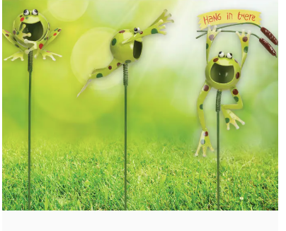 Frog Plant Pick