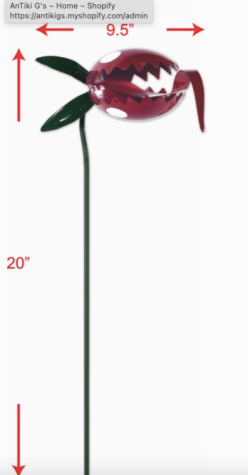 Monster Flower Red 20"