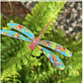 Medium Copper Enamel Dragonflies