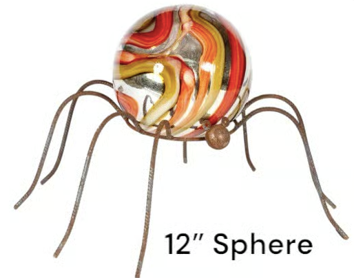 Spider Gazing Ball