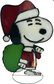Santa Snoopy