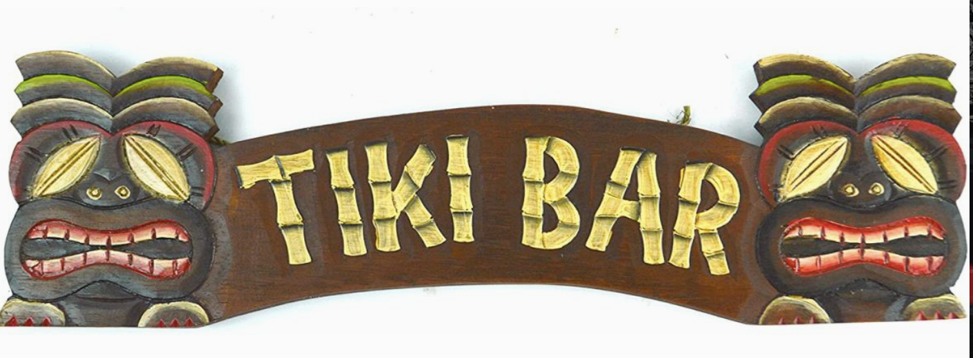 Tiki Bar w/2mask
