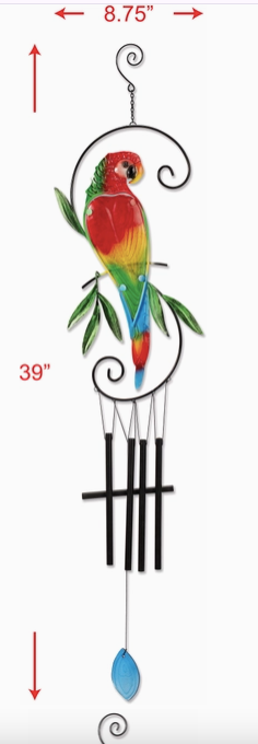 Parrots Wind Chime
