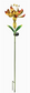 Solar Yellow Spinner Stake