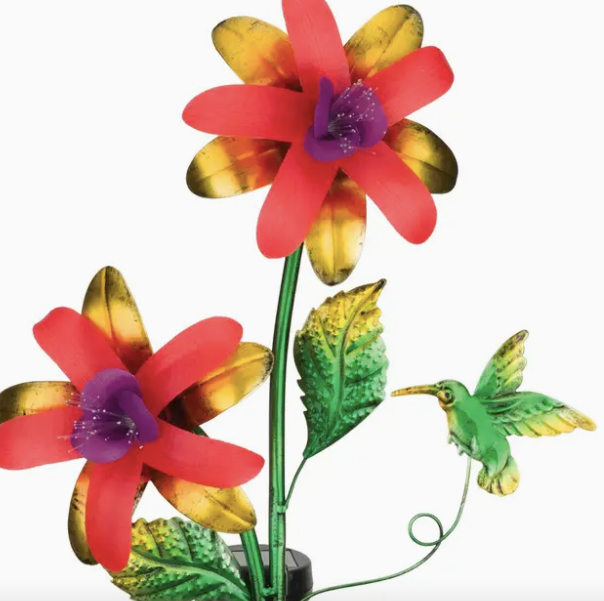 Fantasy Solar Flower Stake