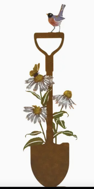 Rustic Shovel W/Black Eyed Susans