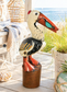 Pelican On Post
