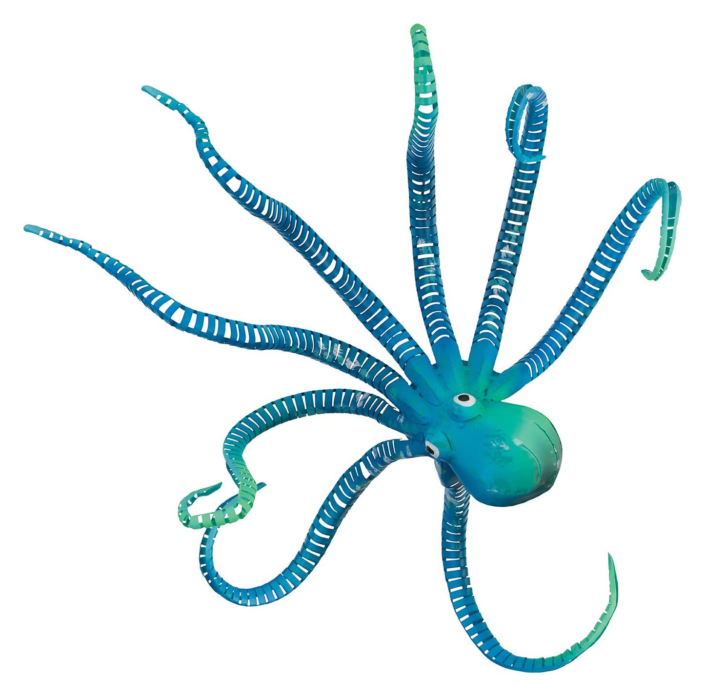 Octopus Decor 15": Multi / Metal / Coastal