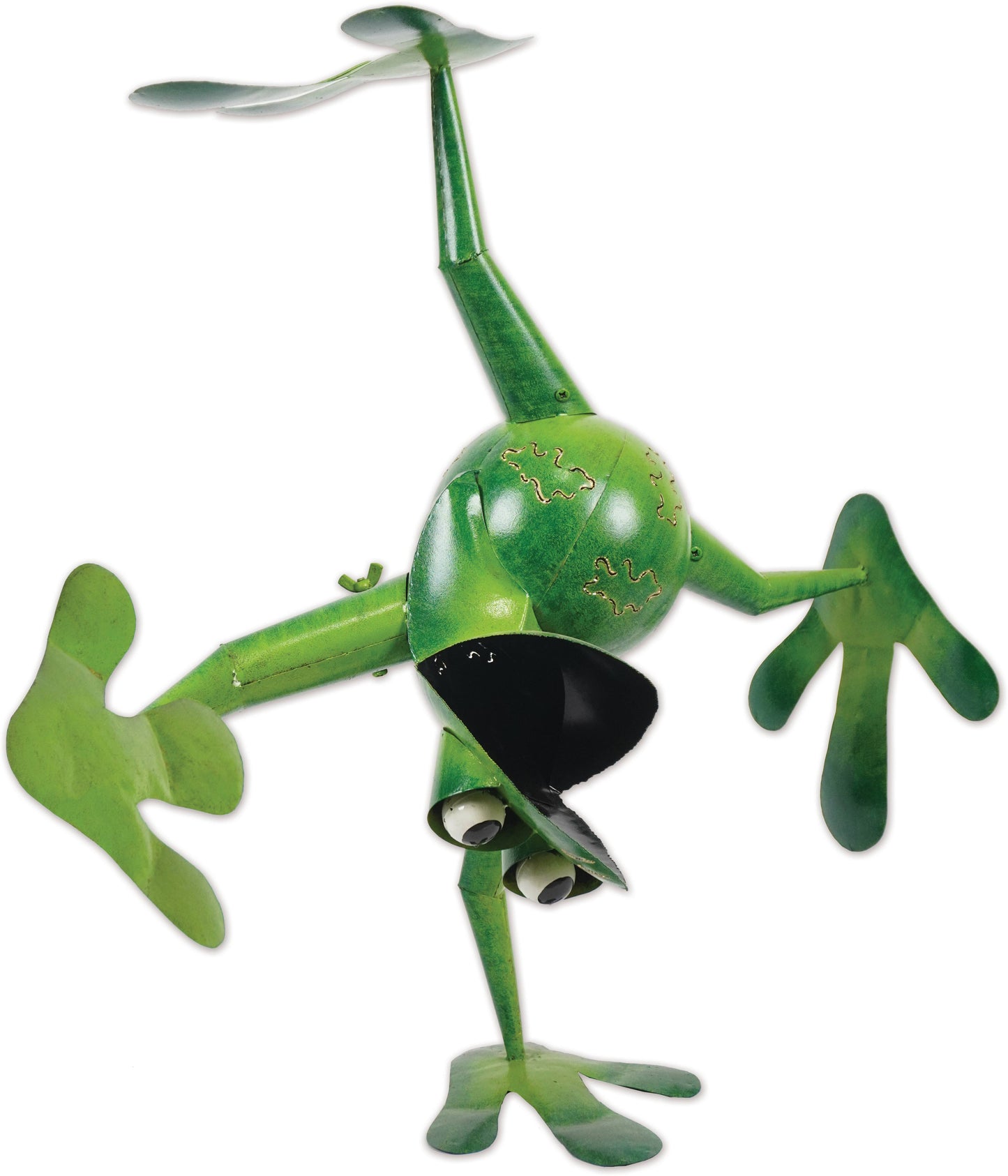 Winston, Frog Sculpture