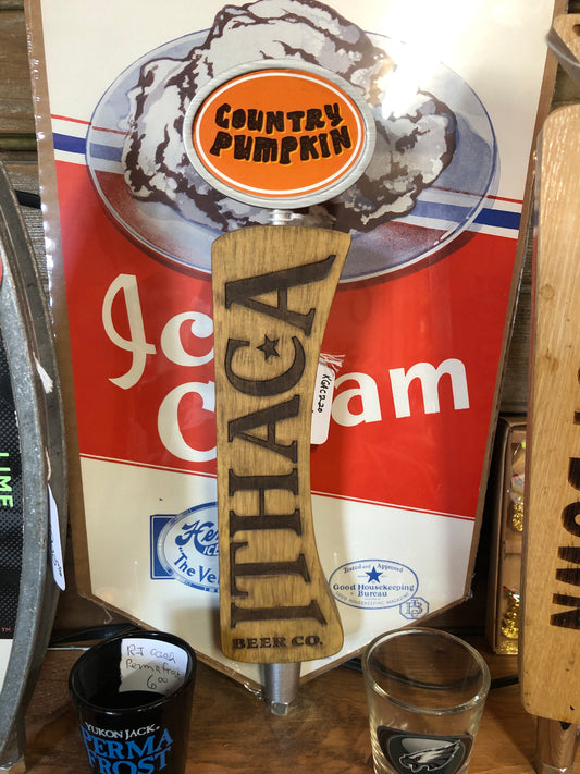 Ithaca Country Pumpkin Tap Handle