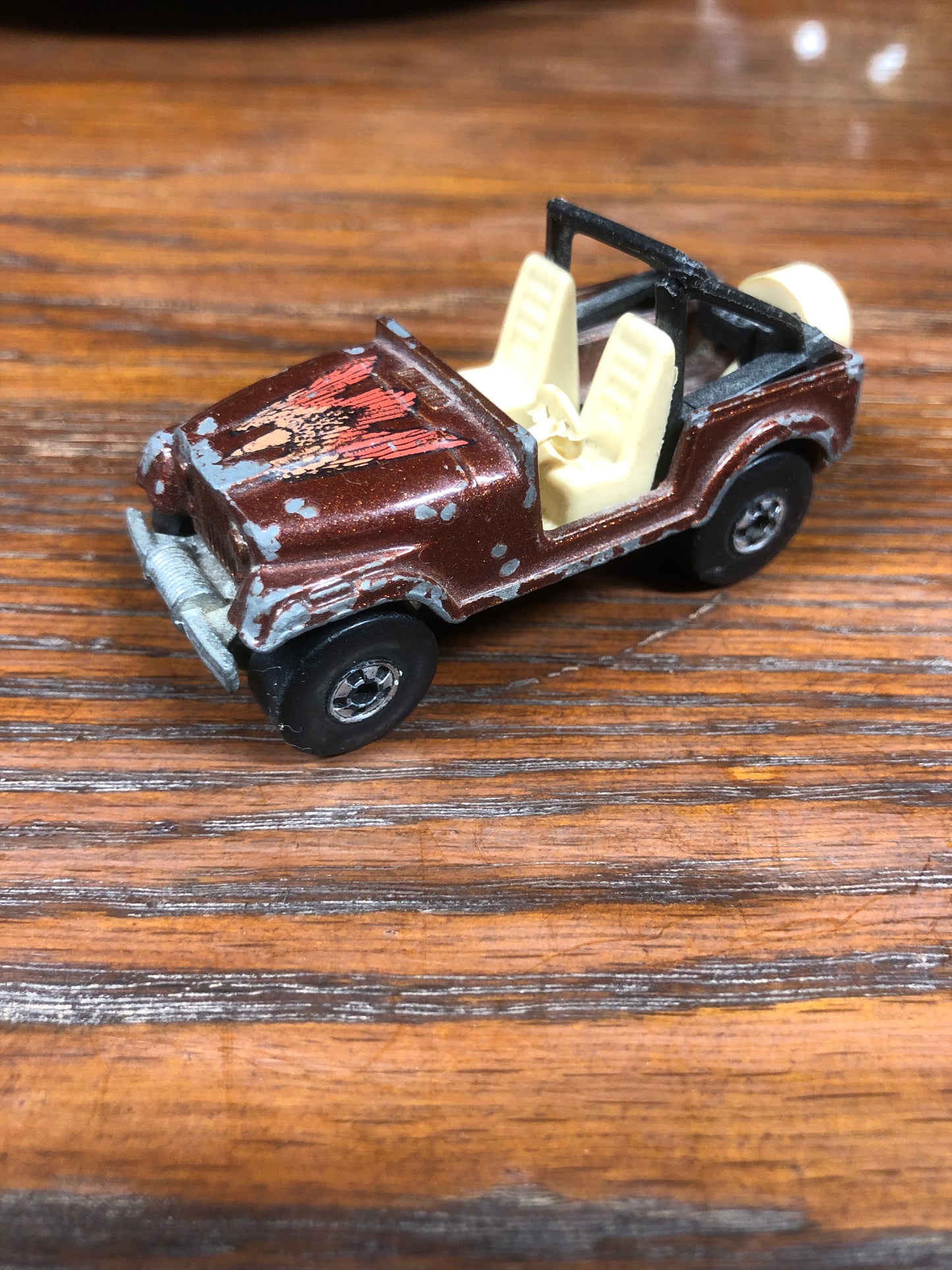 Hot Wheels Jeep CJ-Brown