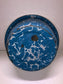 Blue Swirl Enamel Basin