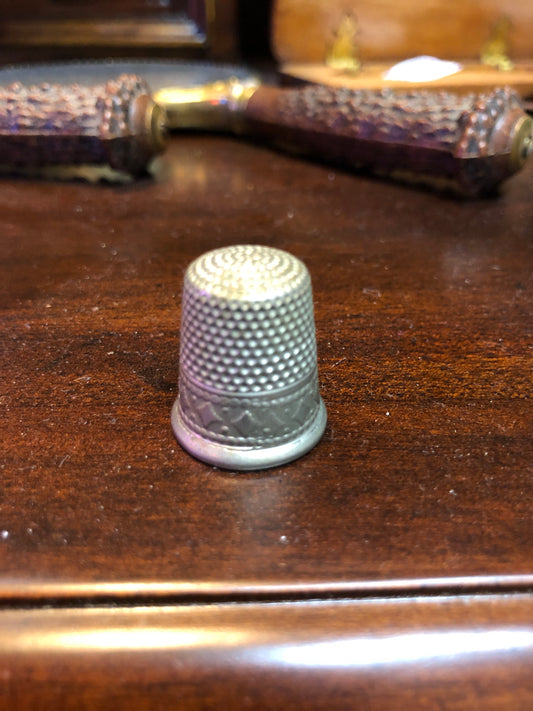 Nickle Silver Thimble #10