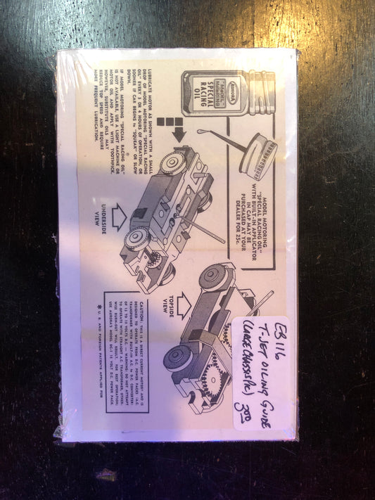 T-Jet Oiling Guide