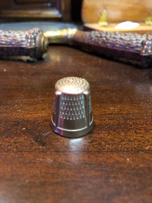 Copper Toned Thimble