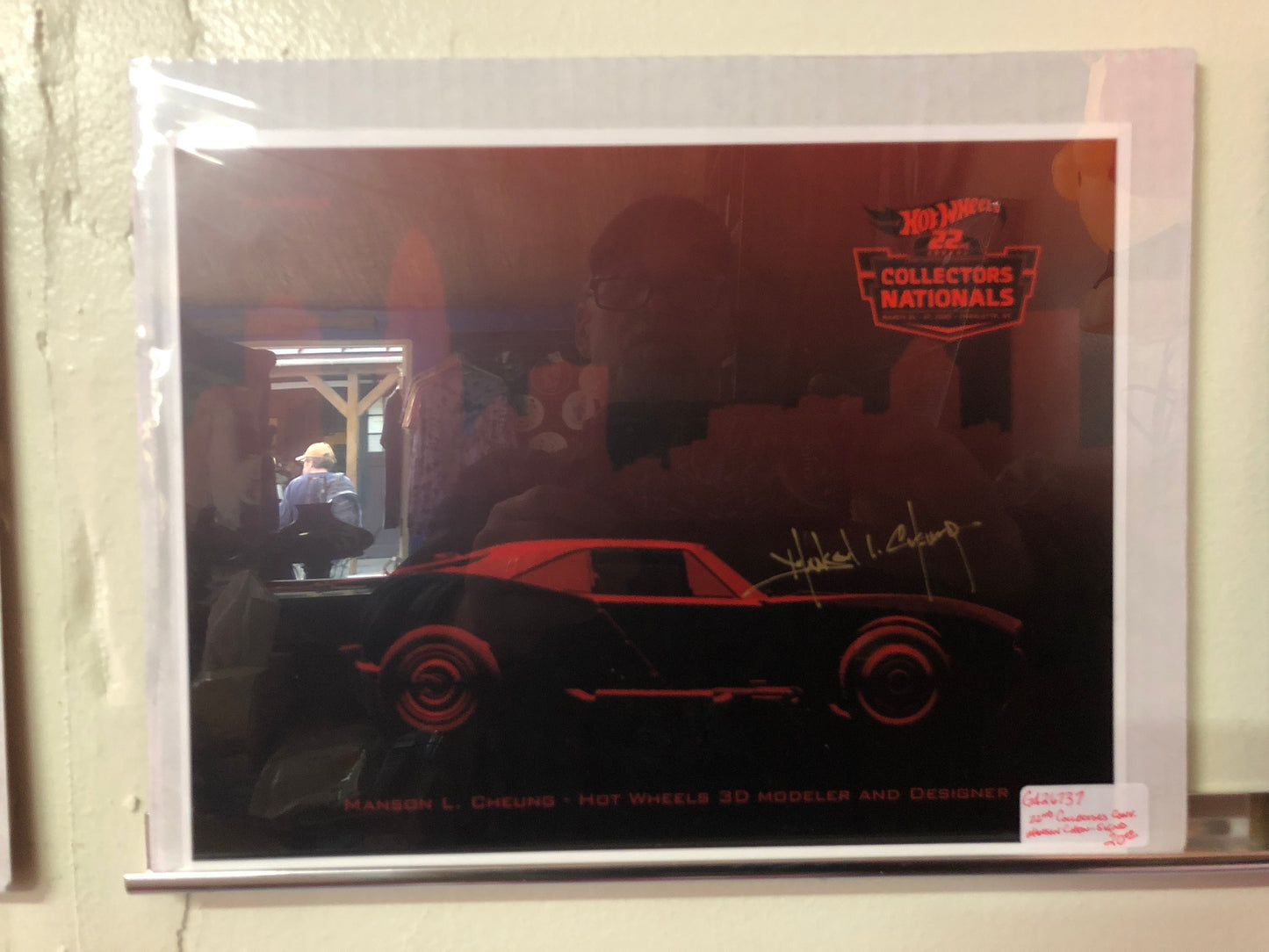 Hot Wheels Collectors Convention Print-Signed