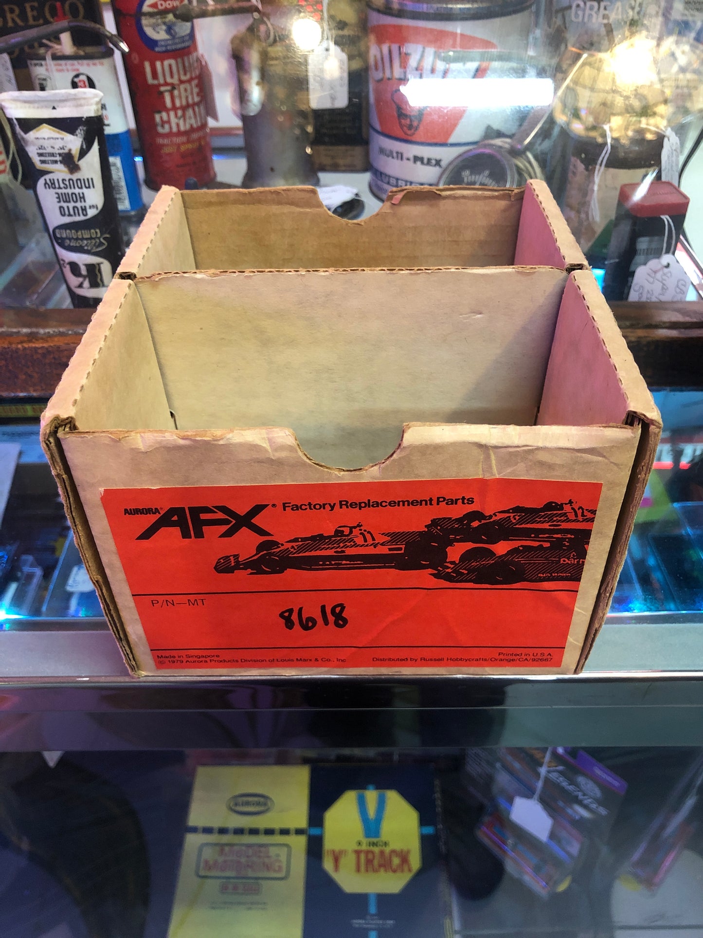 AFX Factory Parts Display Box