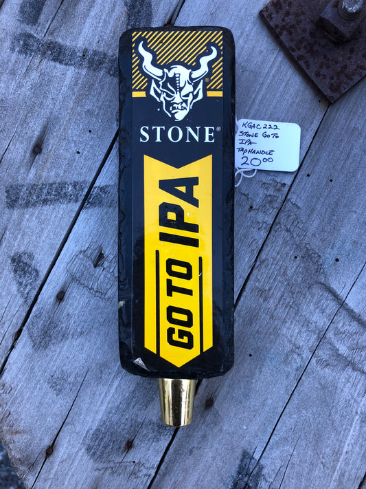 Stone Go To IPA Tap Handle