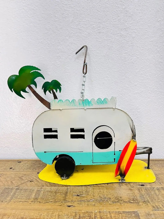 Beach Camper Birdhouse