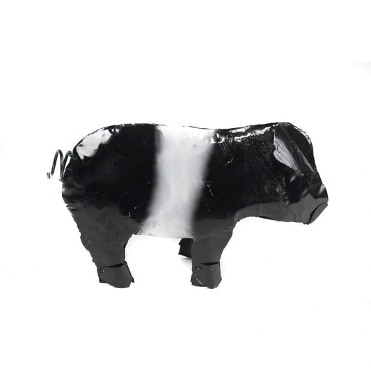 Black & White Standing Pig