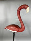 Cast Metal Flamingoes- Pair