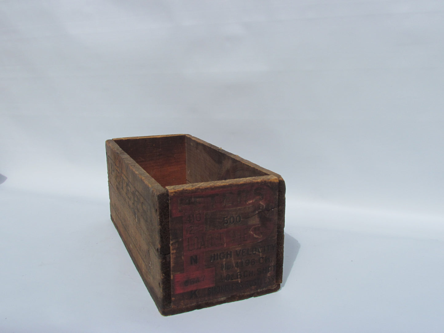 Peters 410 Gauge Shot Shell Wood Box