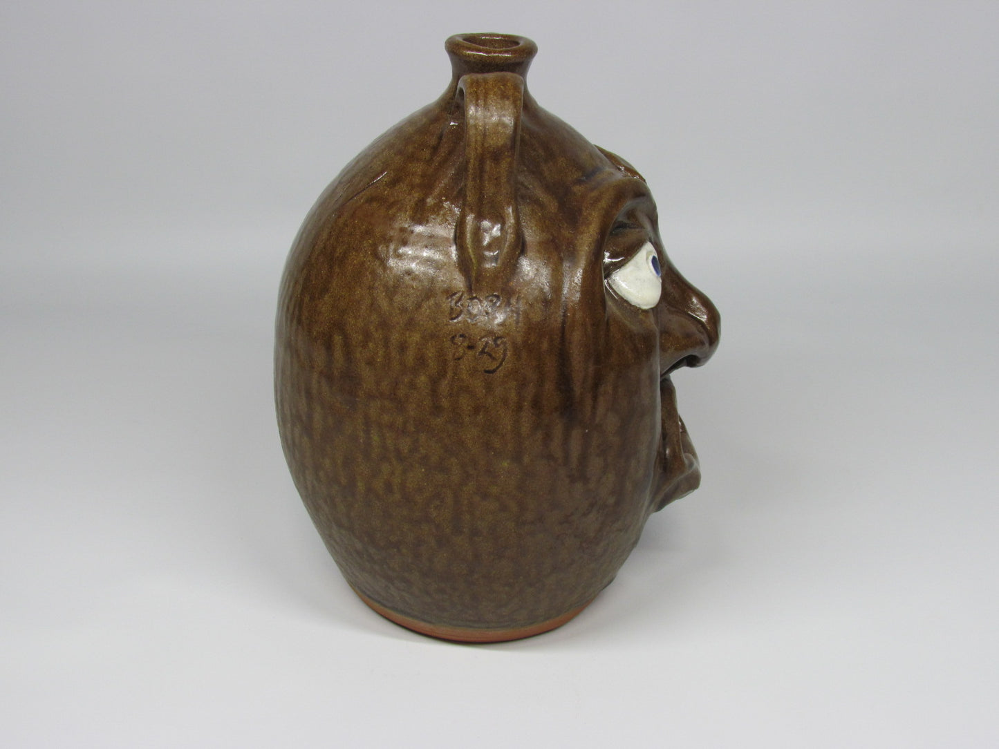 Folk Art Face Jug by Mike Hanning