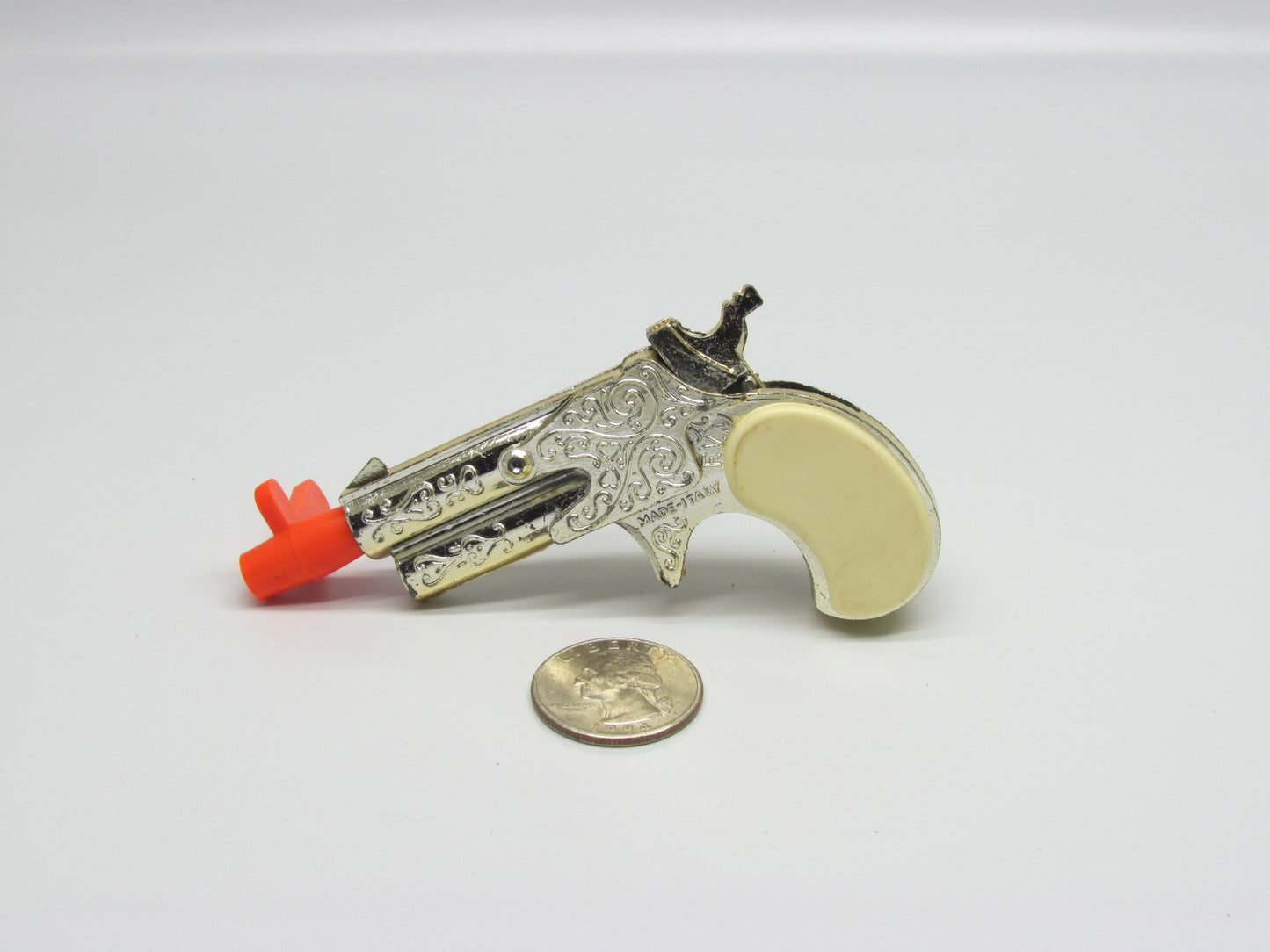 Vintage Derringer Metal Toy Cap Gun