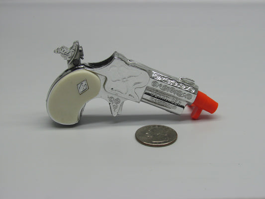 Vintage Mini Derringer Metal Toy Cap Gun