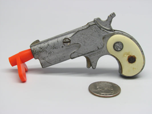 Vintage Nichols Derringer Miniature Metal Toy Cap Gun