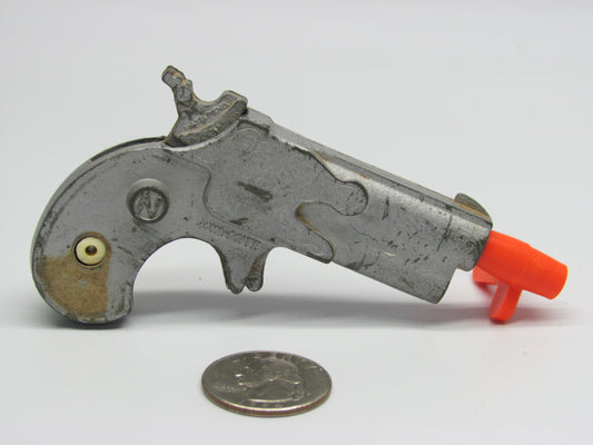 Vintage Nichols Derringer Miniature Metal Toy Cap Gun