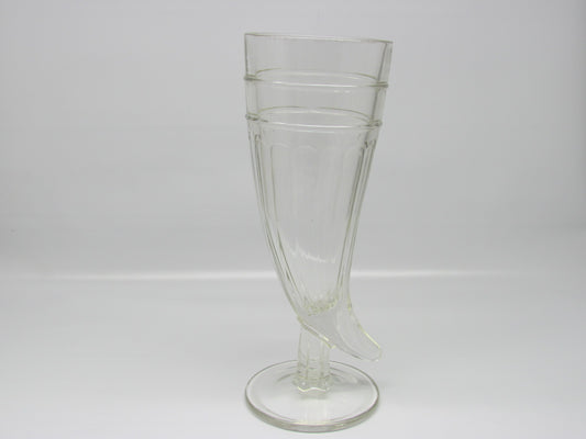 Powder Horn Shaped Beer Glass