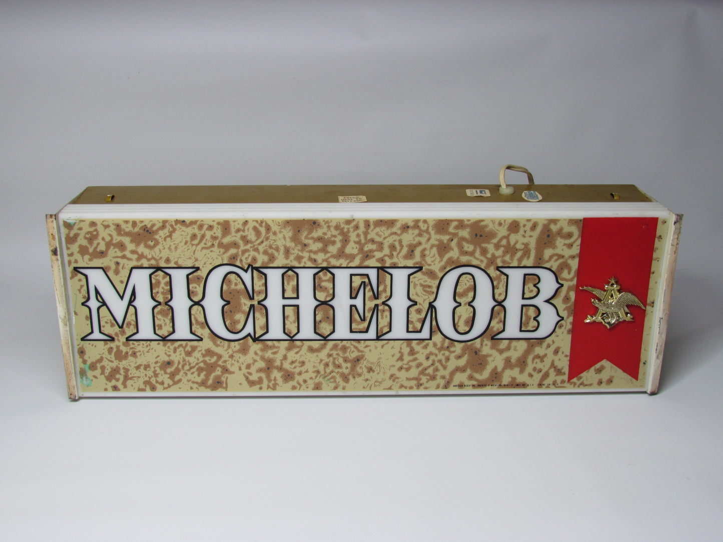 Vintage Michelob Beer Metal Lighted Sign