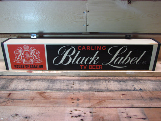 Carling Black Label TV Beer Lighted Sign