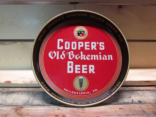 Cooper's Old Bohemian Beer Tray