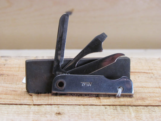 Basset Trim Trio multi-tool w/Sharpening Stone