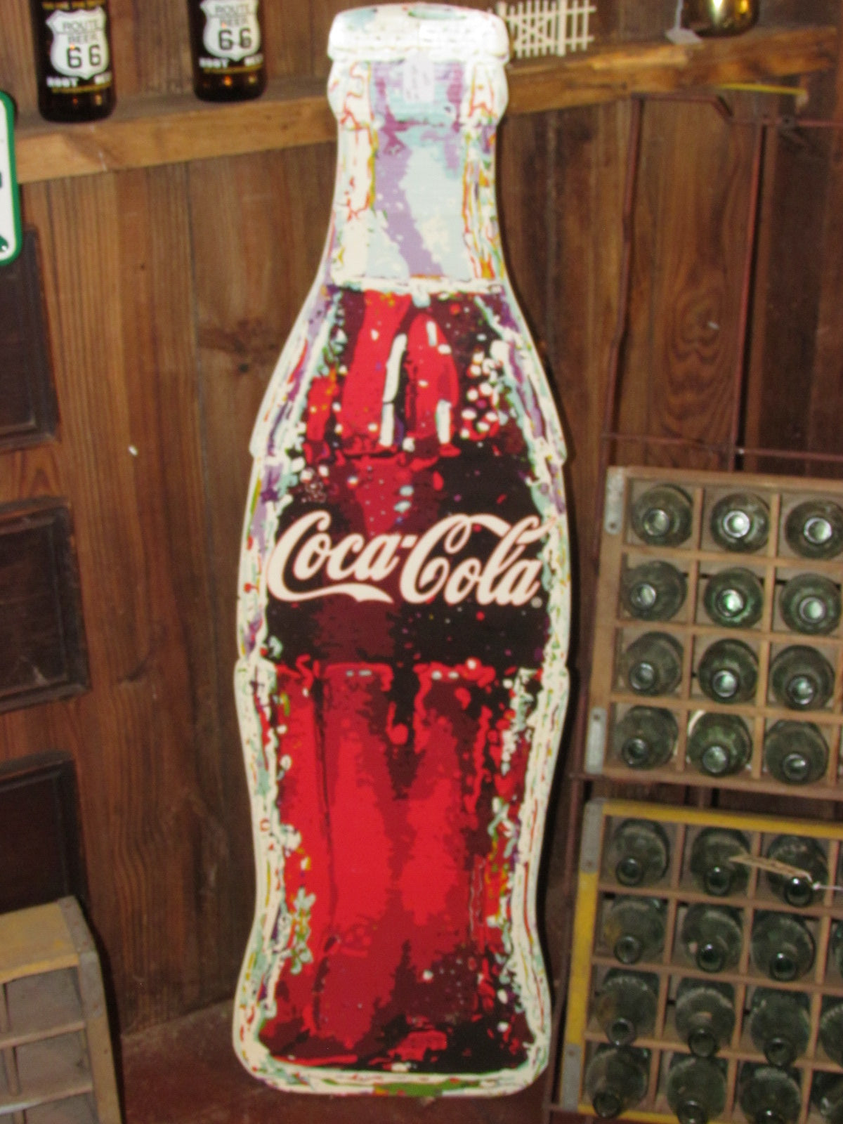 Coca Cola Cardboard Stand up