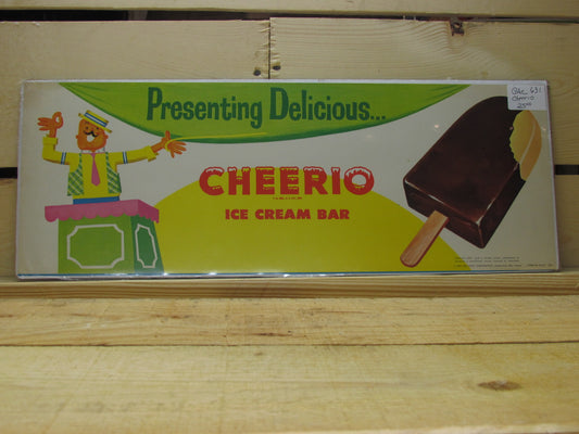 Cheerio Ice Cream Bar Ad