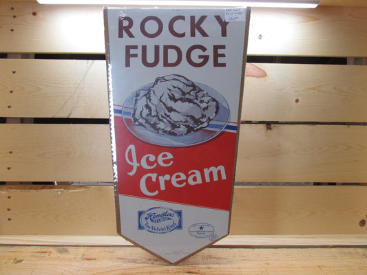 Hendlers Rocky Fudge 2 Sided Banner