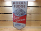 Hendlers Rocky Fudge 2 Sided Banner