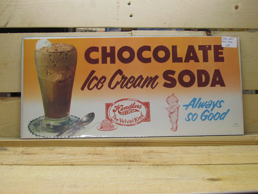 Hendler Chocolate Ice Cream Soda Ad