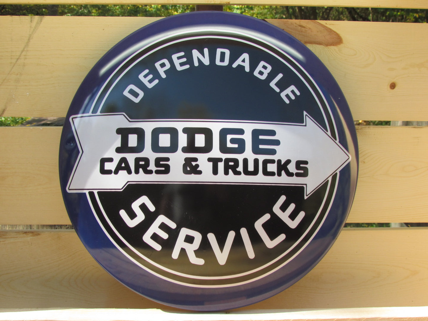 Dodge Cars & Trucks Metal Sign